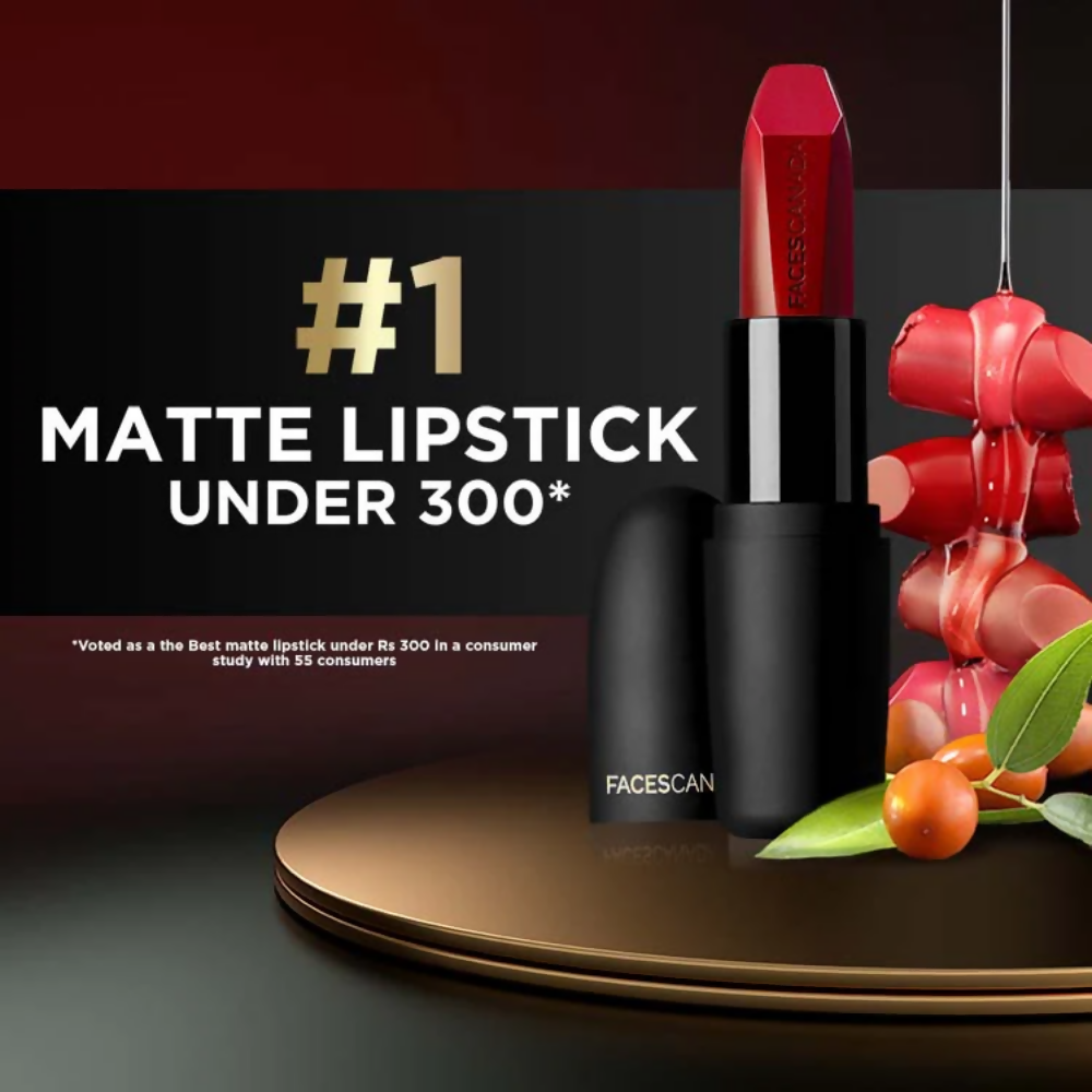 Faces Canada Weightless Matte Finish Lipstick - Flamboyant Plum 12
