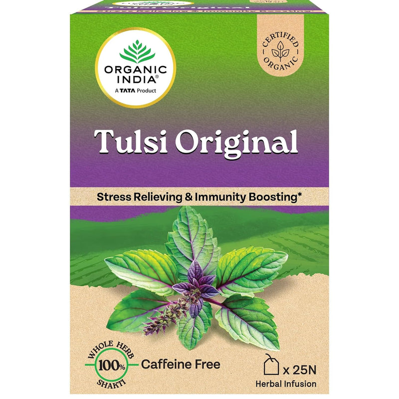 Organic India Tulsi Original 25 Tea Bags