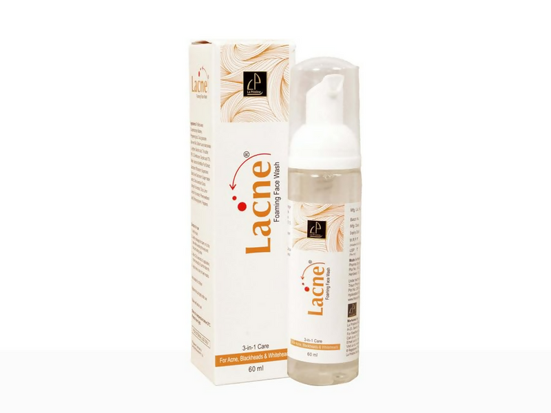 La Pristine New Lacne Foaming Face Wash For Acne Blackheads & Whiteheads 3 in 1