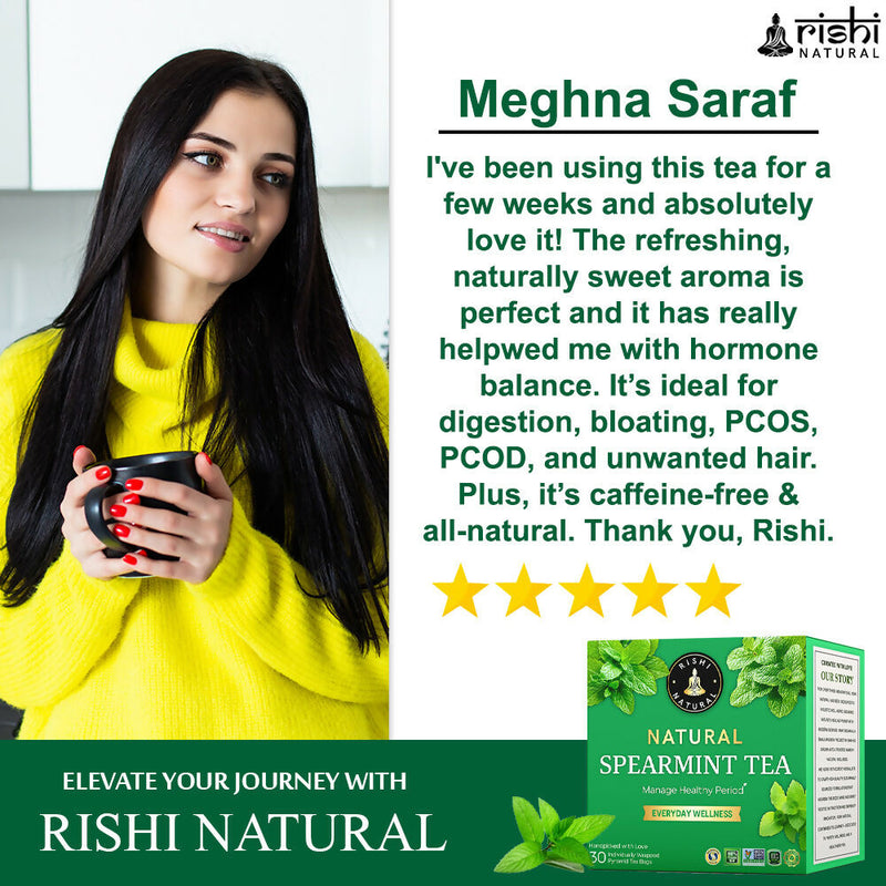 Rishi Natural Spearmint Tea