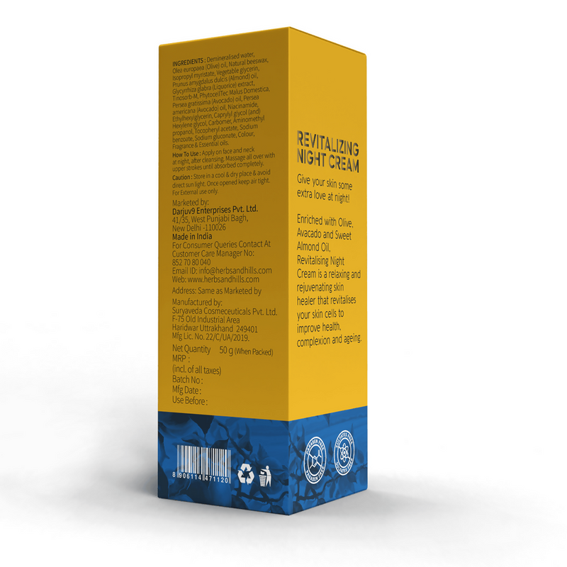 Herbs & Hills Revitalizing Night Cream (Swiss Range)