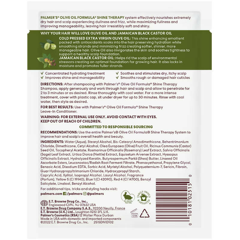 Palmer's Olive Oil Formula Deep Conditioner Pack