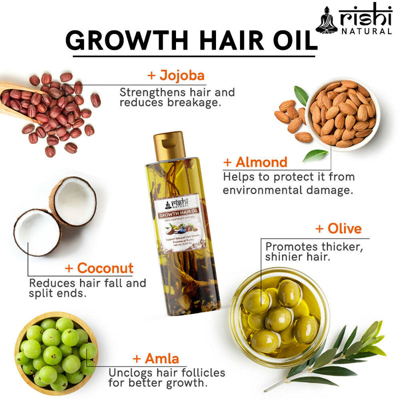 Rishi Natural Growth Hair Oil