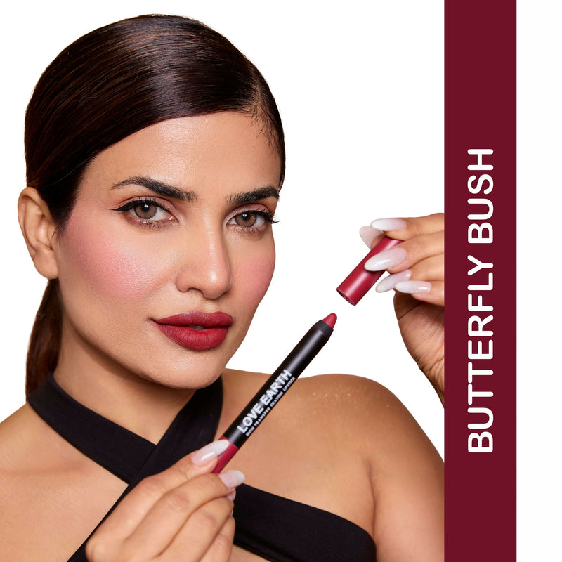 Love Earth Non Transfer Crayon Lipstick-Butterfly Bush