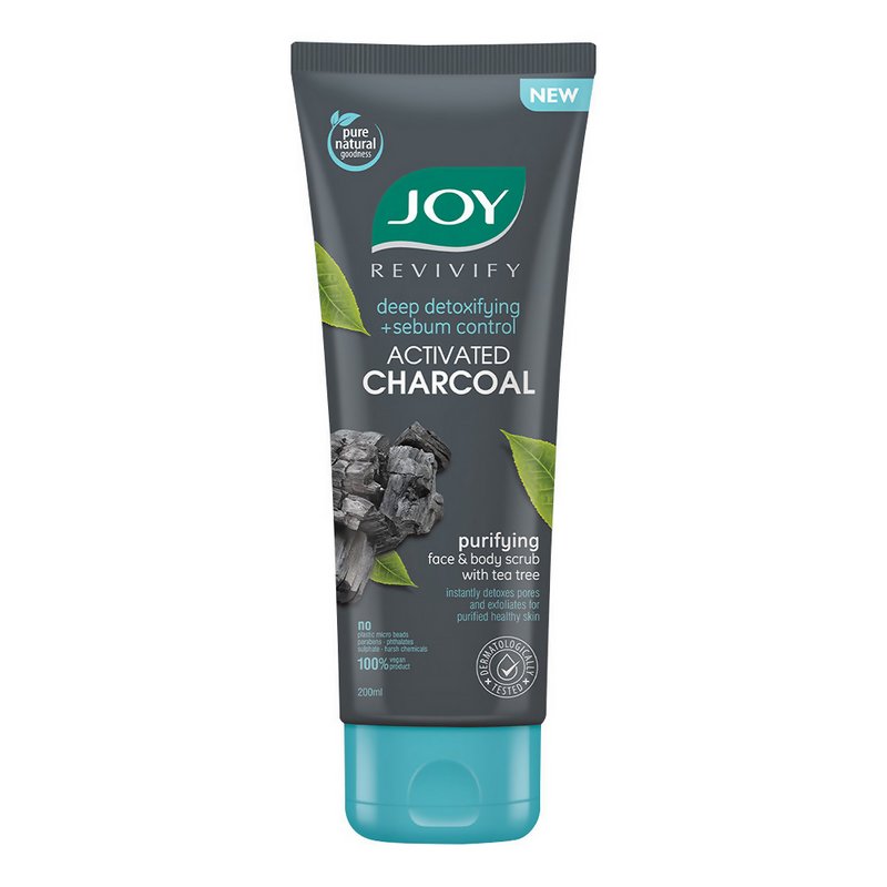 Joy Purifying & Exfoliating Charcoal Face & Body Scrub