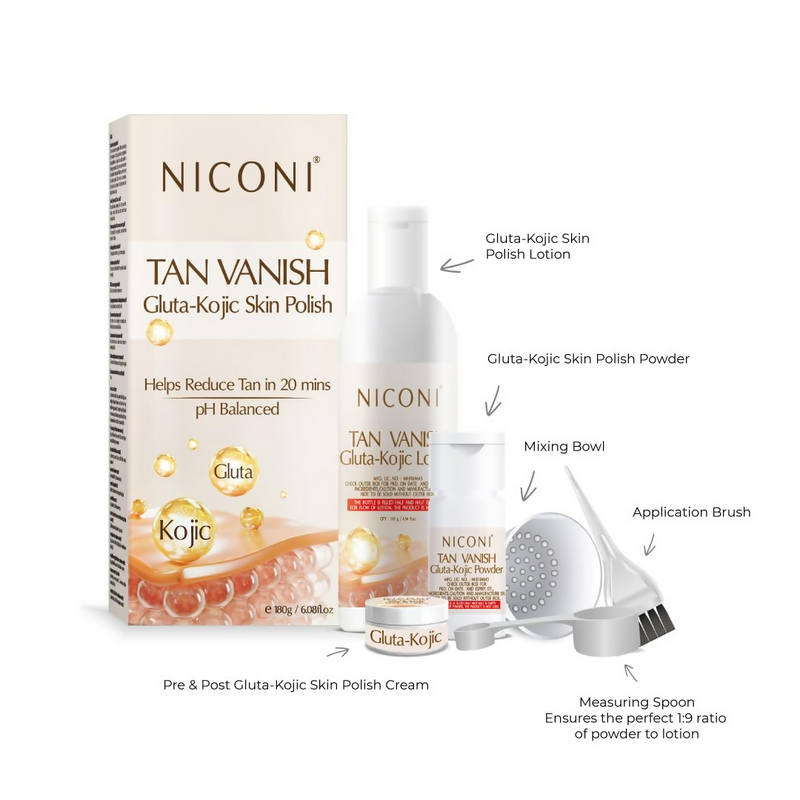Niconi Tan Vanish Gluta-Kojic Skin Polish