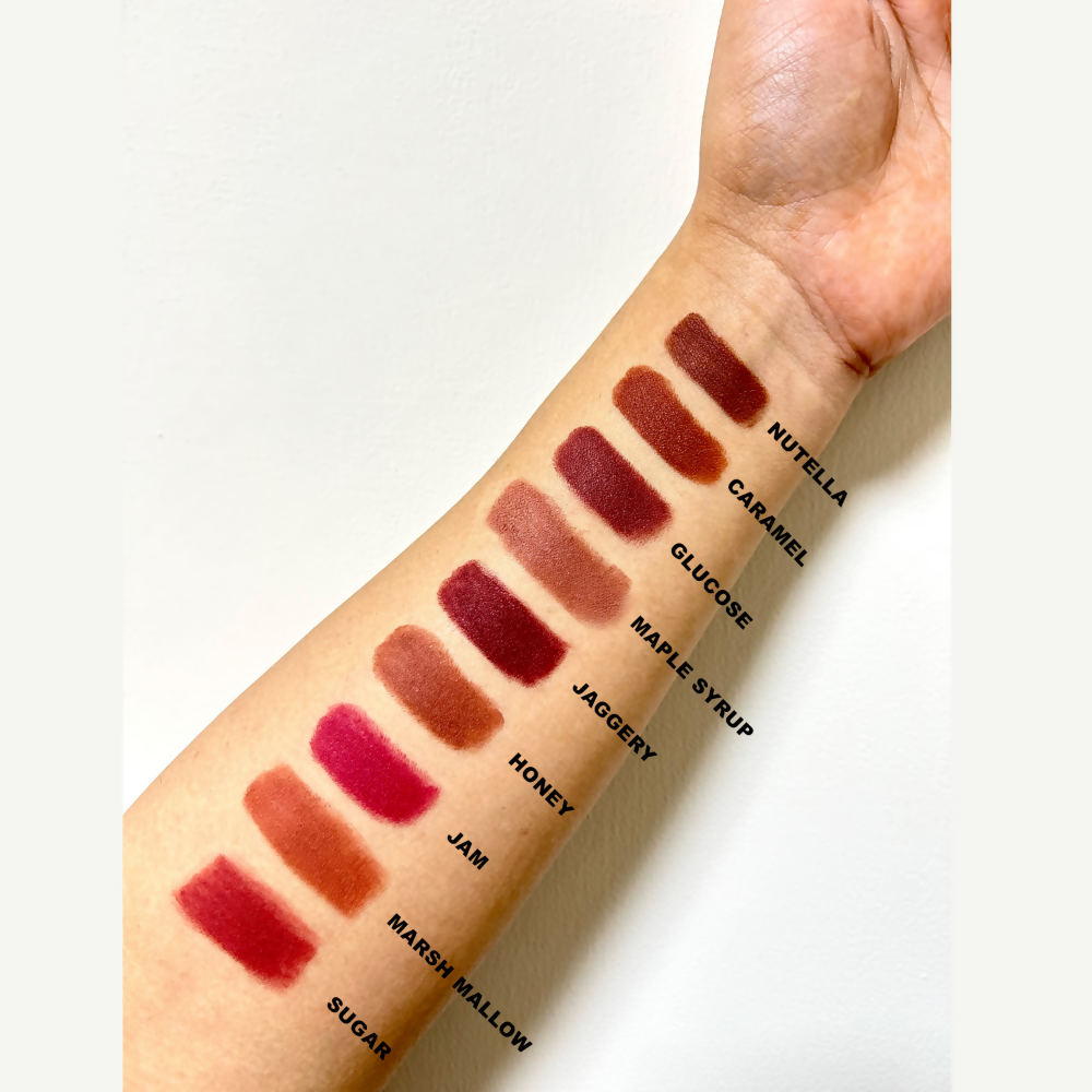 Love Earth Satin Matte Lipstick - Nutella