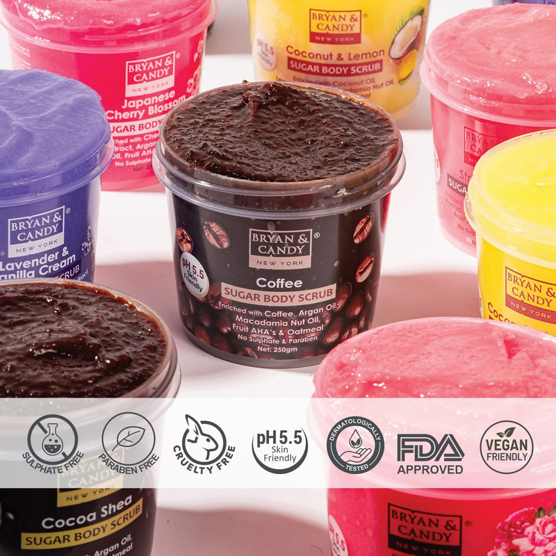 Bryan & Candy Coffee Sugar Body Scrub