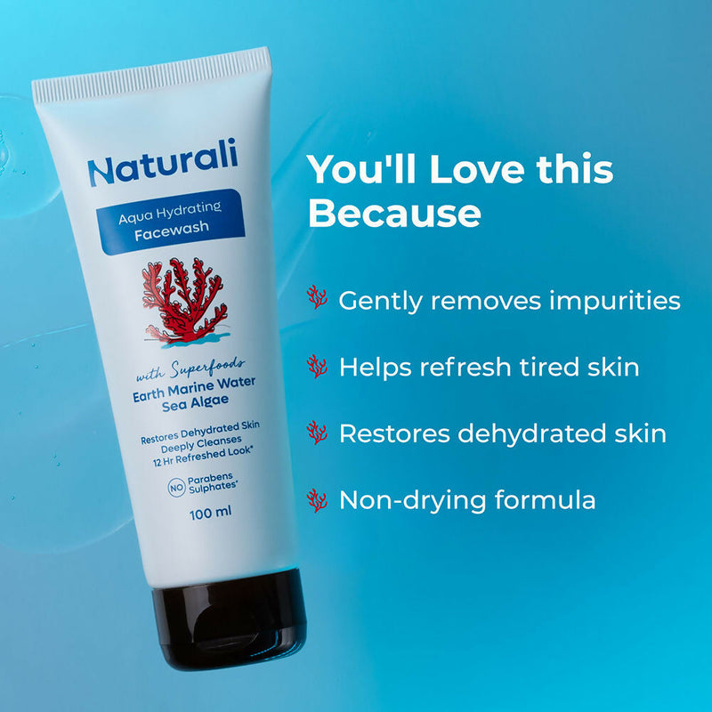 Naturali Aqua Hydrating Face Wash