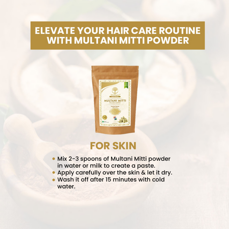 Wild Organic Multani Mitti Powder