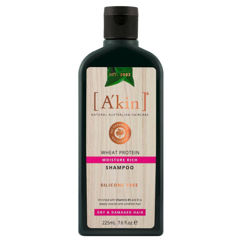 Akin Moisture Rich Wheat Protein Shampoo