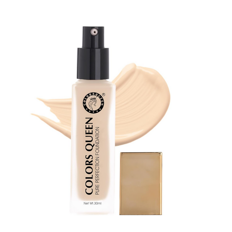 Colors Queen Pure Perfection Foundation – 01 White Ivory