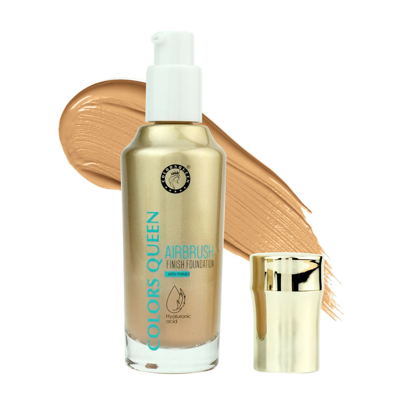Colors Queen Airbrush Foundation With Primer - Natural Nude