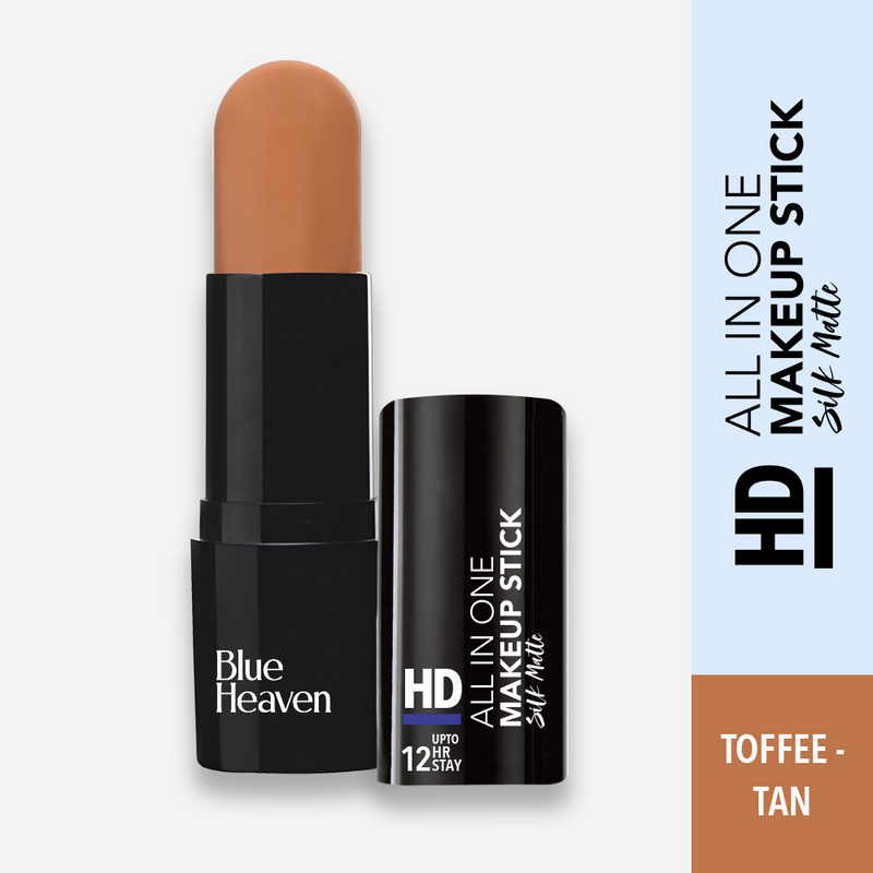 Blue Heaven HD All In One Make Up Stick - Toffee Tan