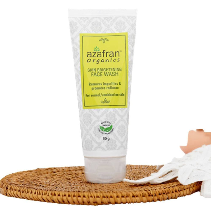 Azafran Organics Skin Brightening Face wash