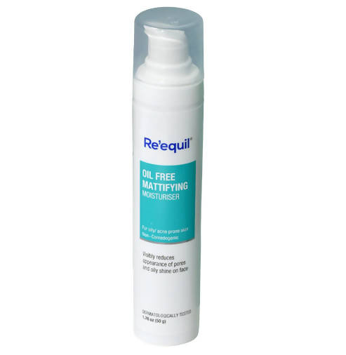 Re'equil Oil Free Mattifying Moisturizer, Boosts Hydration, Refines Enlarged Pores