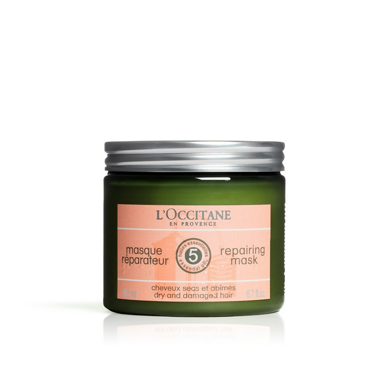 L'Occitane Intensive Repair Mask With Oat And Sunflower Extracts For Dry Hair Type