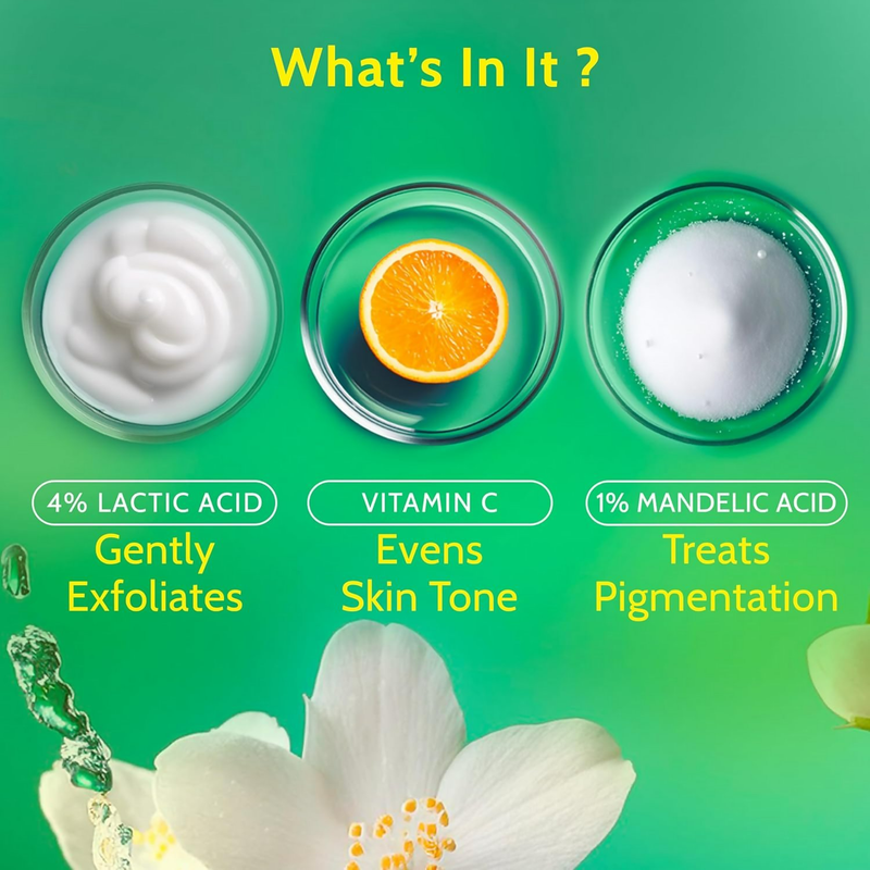 Chemist at Play UnderArm Roll-On with 5% AHA White Jasmine Fragrance