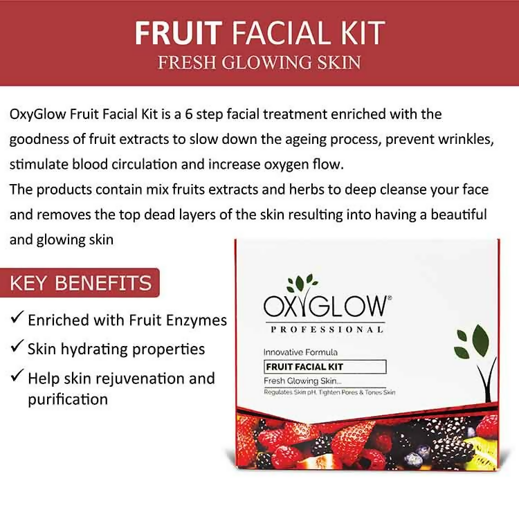 Oxyglow Herbals Fruit Facial Kit