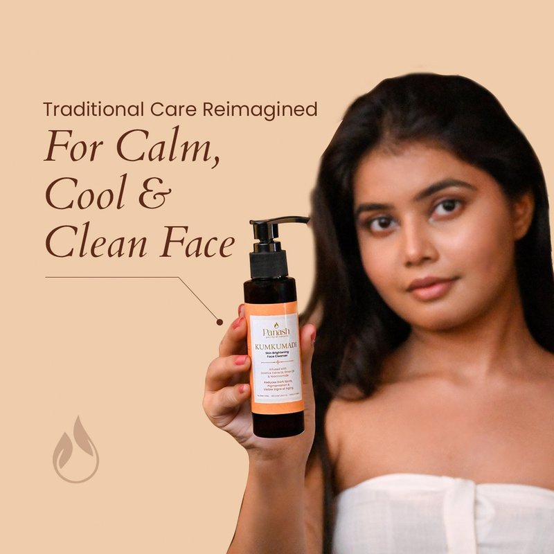 Panash Kumkumadi Skin Brightening Face Cleanser