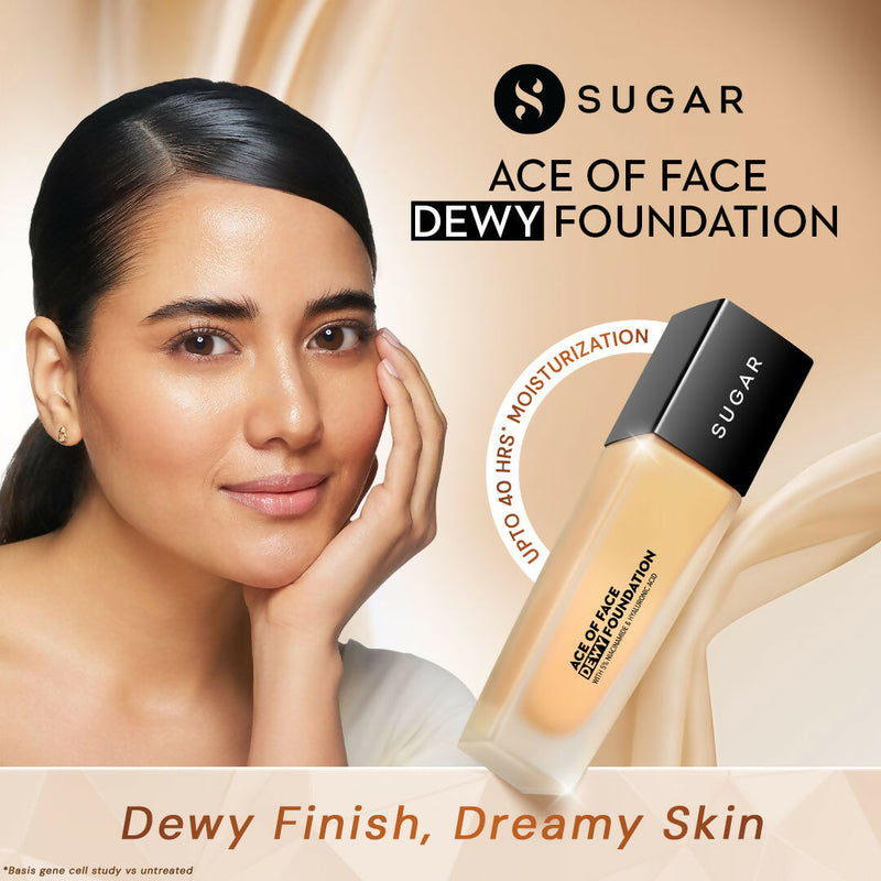 Sugar Ace Of Face Dewy Foundation - 10 Latte