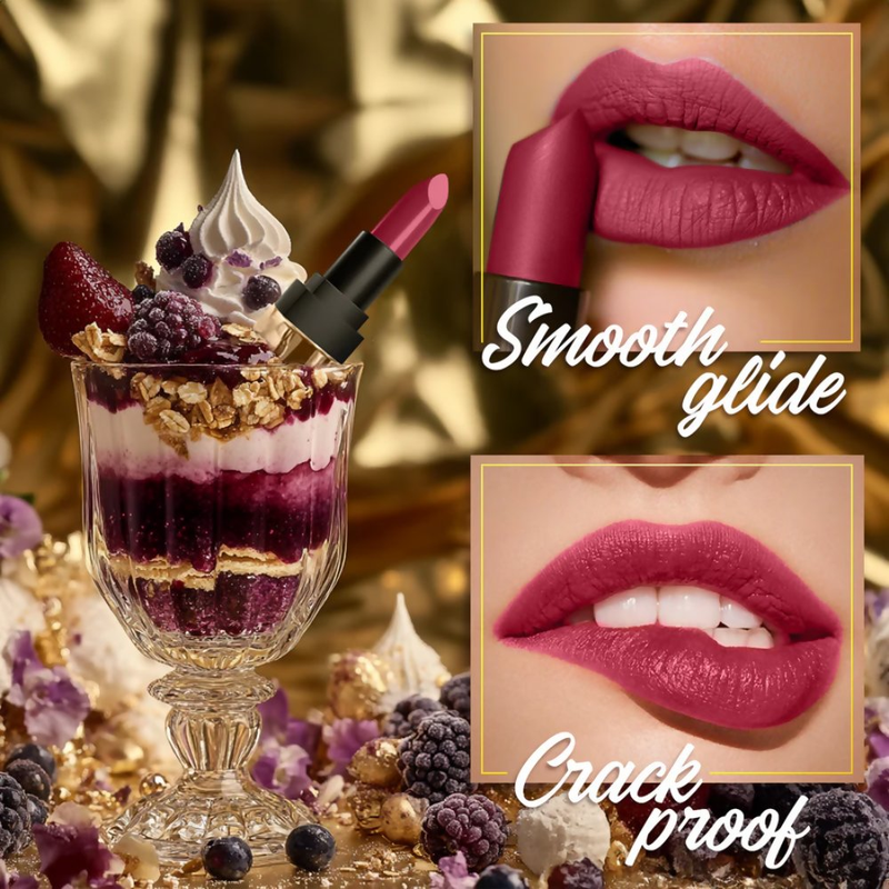 Faces Canada Comfy Matte Velvet Touch Lipstick - Acai Parfait 12