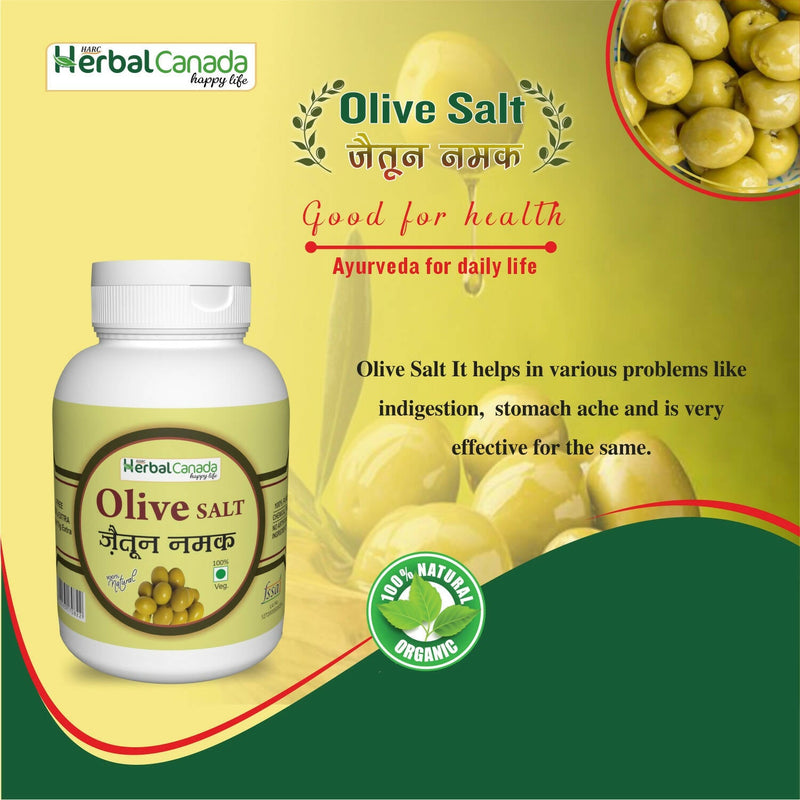 Herbal Canada Olive Salt (Jaitun Ka Namak)