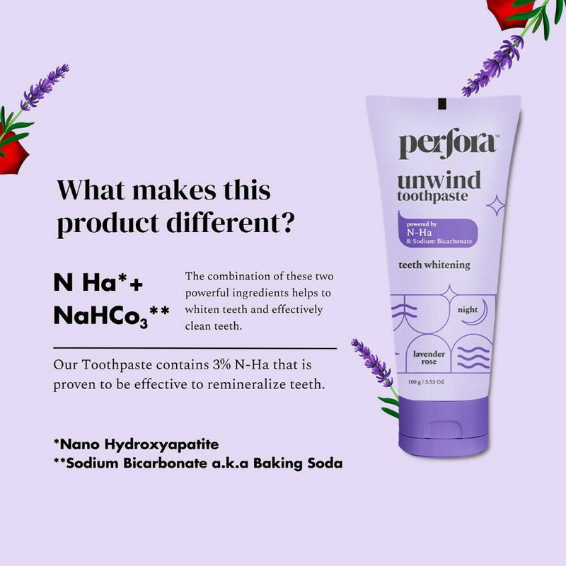 Perfora The Daily Routine Awake & Unwind Toothpaste Combo