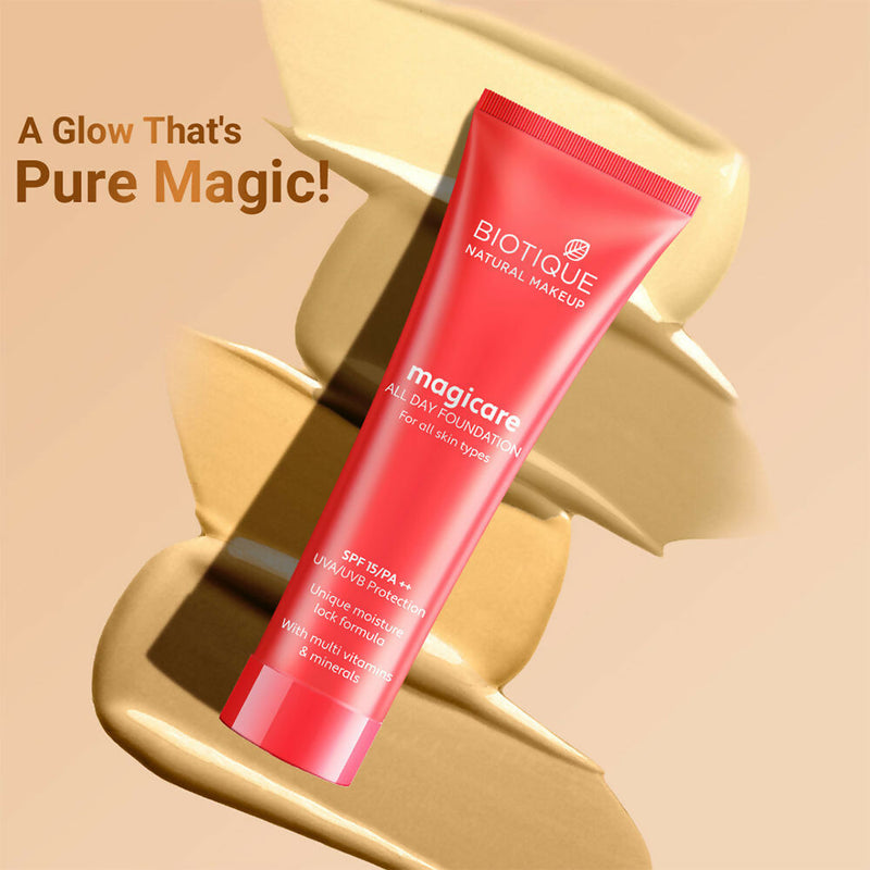 Biotique Magicare All Day Foundation SPF 15 - Sand