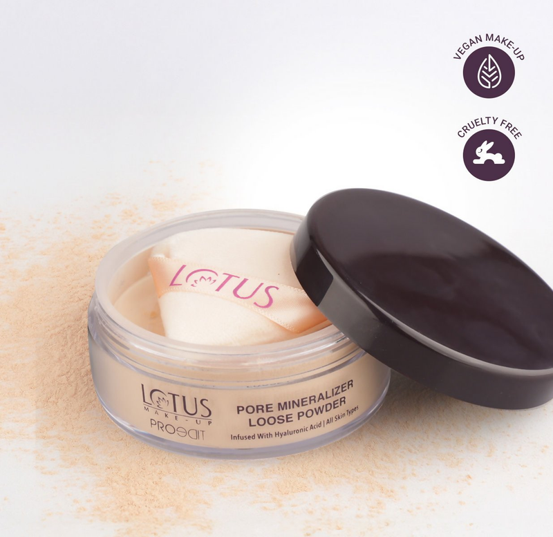 Lotus Make Up Proedit Pore Mineralize Loose Powder - 01 Vanilla