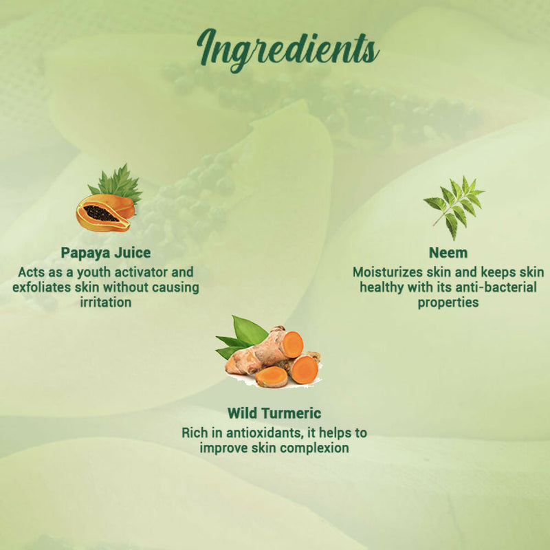 Biotique Bio Papaya Deep Cleanse Visibly Glowing Skin Face Wash