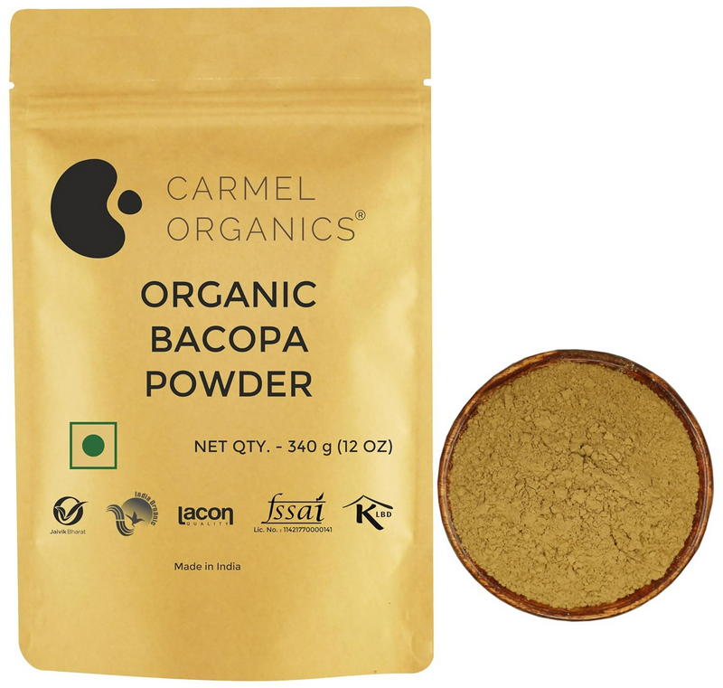Carmel Organics Brahmi/Bacopa Monnieri Powder
