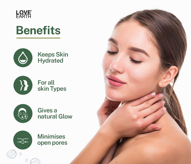 Love Earth Rajni Gandha Toner Face Mist