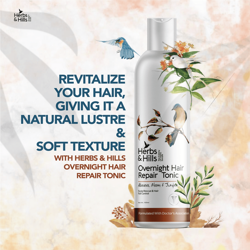 Herbs & Hills Overnight Hair Repair Tonic
