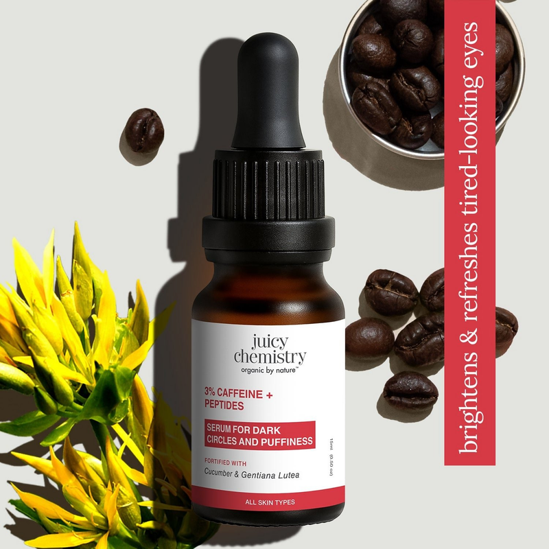 Juicy Chemistry 3% Caffeine + Peptides Eye Serum