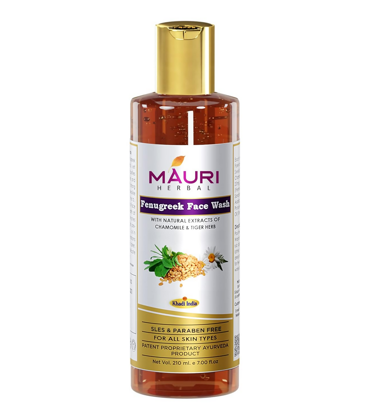 Khadi Mauri Herbal Fenugreek (Methi) Face Wash