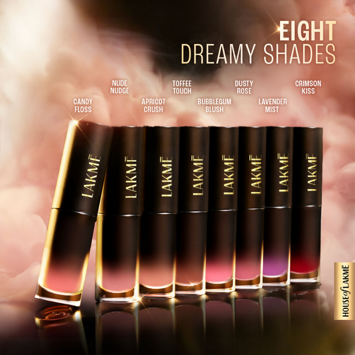 Lakme Xtraordin-Airy One-And-Done Lip, Eye & Cheek Tint - Candy Floss