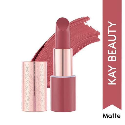 Kay Beauty By Katrina Kaif Matte Drama Long Stay Lipstick - FlashBack