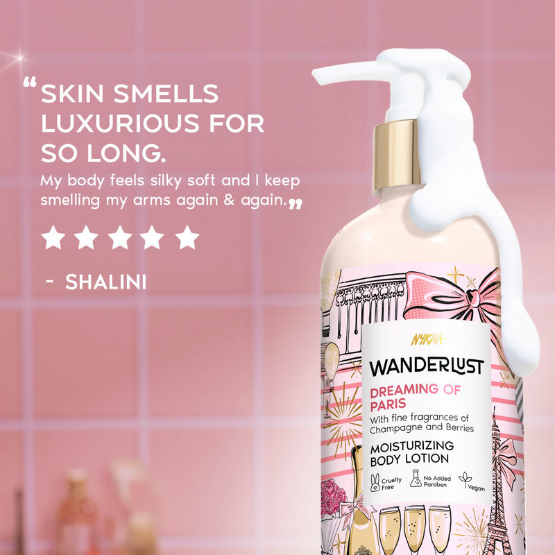 Wanderlust Dreaming of Paris Fruity Perfume Body Lotion