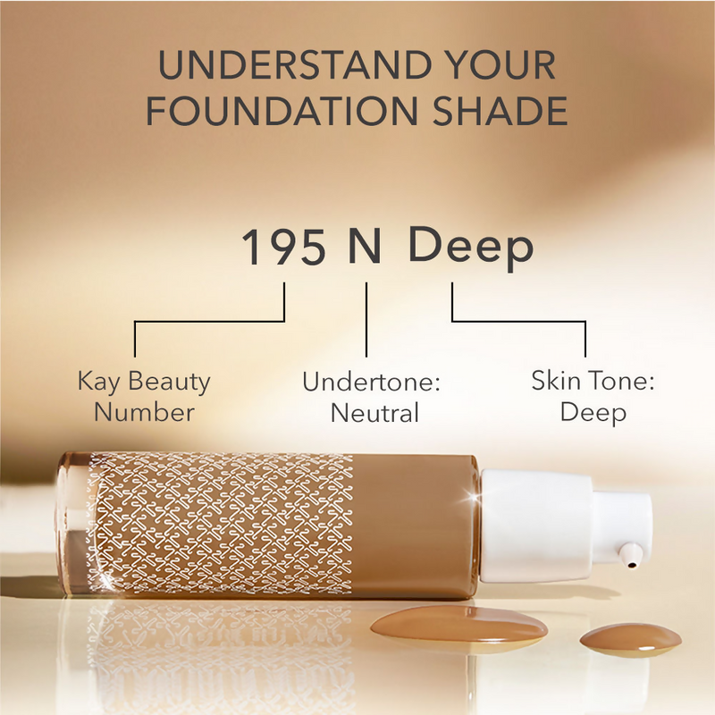 Kay Beauty By Katrina Kaif Hydrating Foundation - 195N Deep