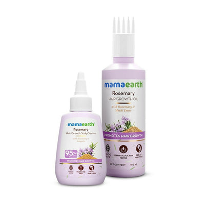 Mamaearth Rosemary Hair Growth & Nourishment Combo