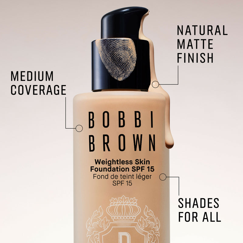 Bobbi Brown Weightless Skin Natural Matte Finish Foundation SPF 15 - Natural