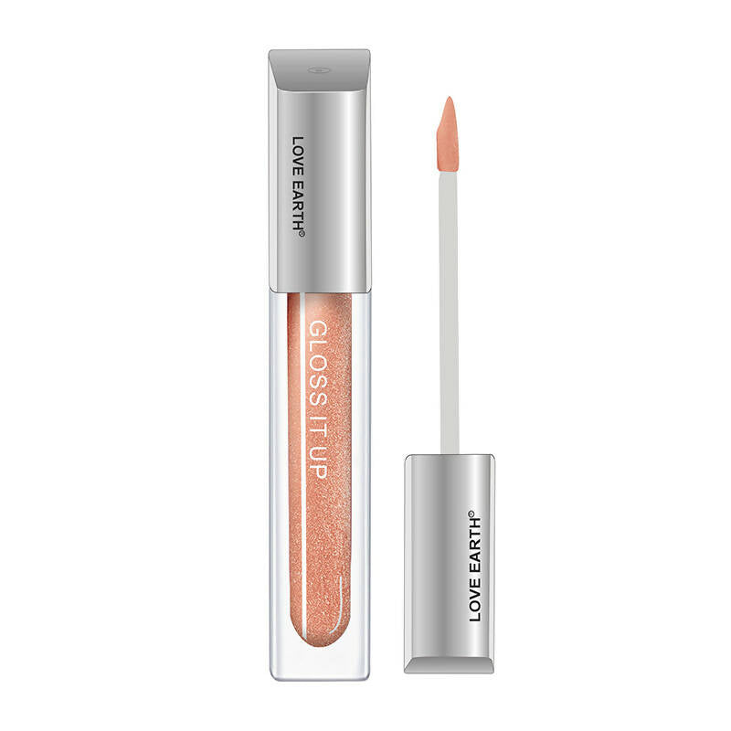 Love Earth Lip Gloss - Gold Glam (Golden)