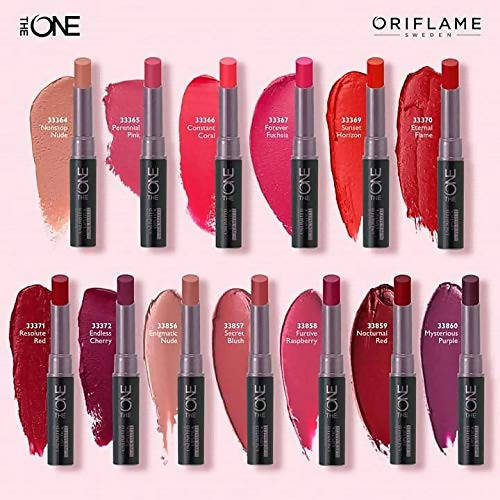 Oriflame The One Colour Unlimited Lipstick Super Matte - Persistent Plum