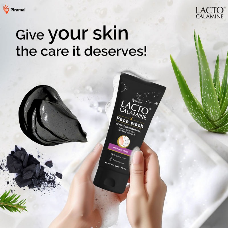 Lacto Calamine Activated Charcoal Face Wash
