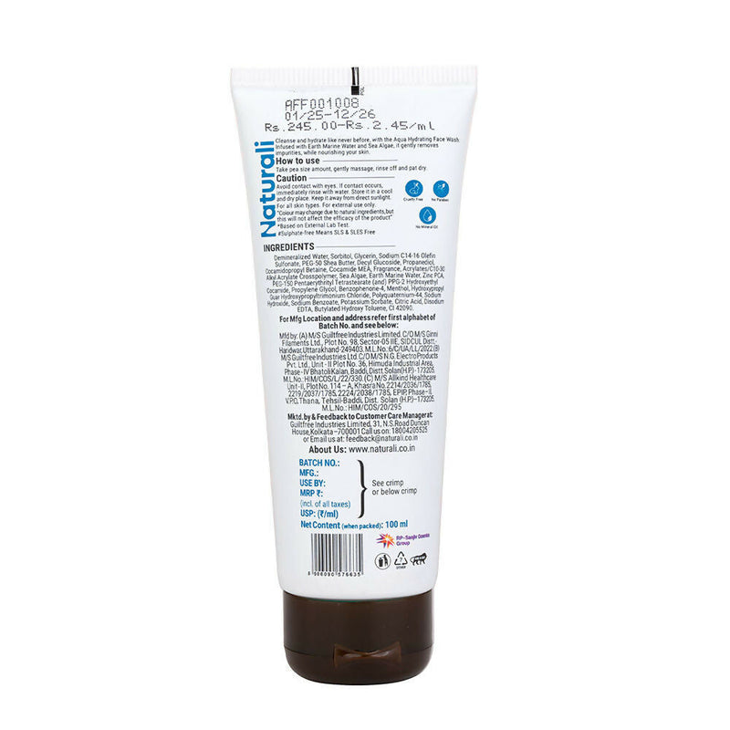 Naturali Aqua Hydrating Face Wash
