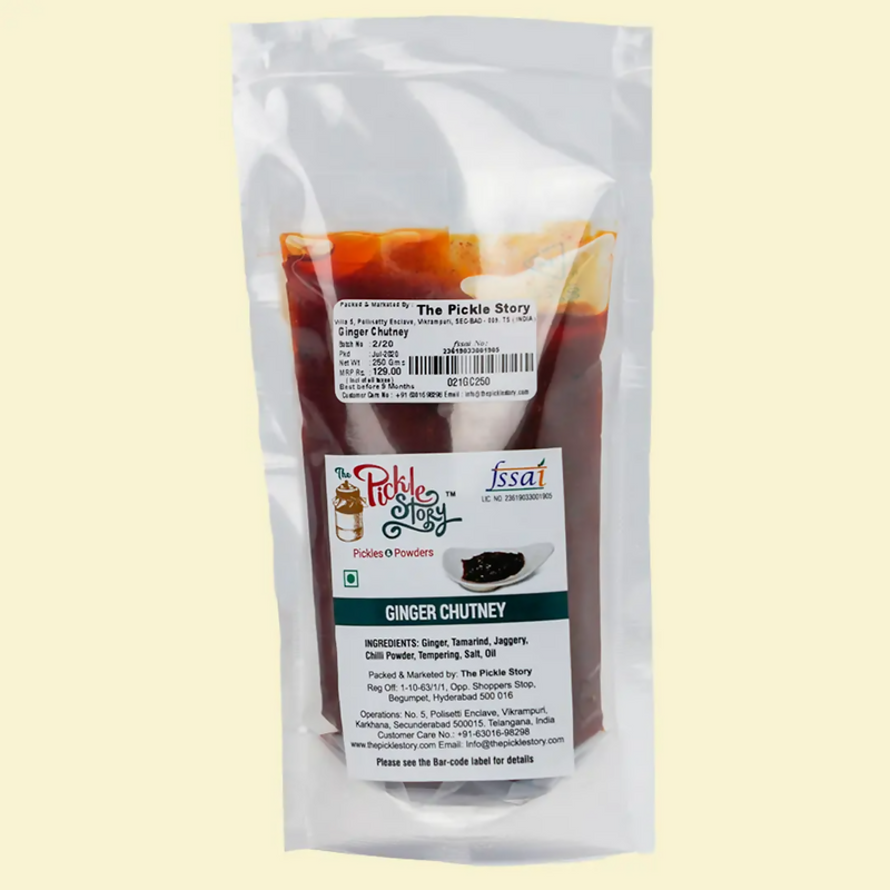 The Pickle Story Ginger Chutney