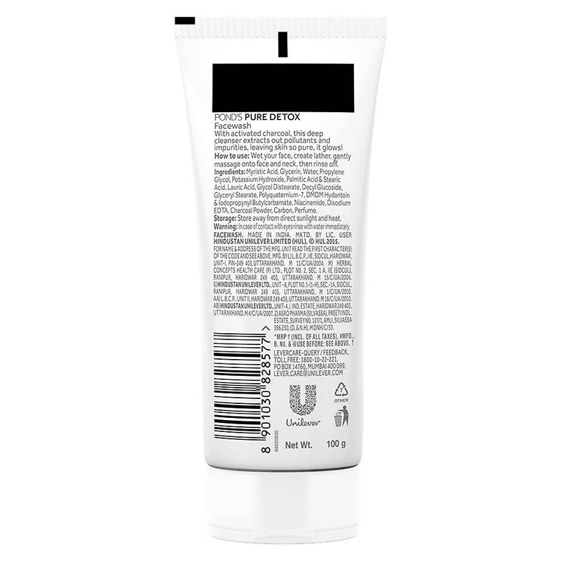 Ponds Pure Detox Anti-Pollution Purity Face Wash