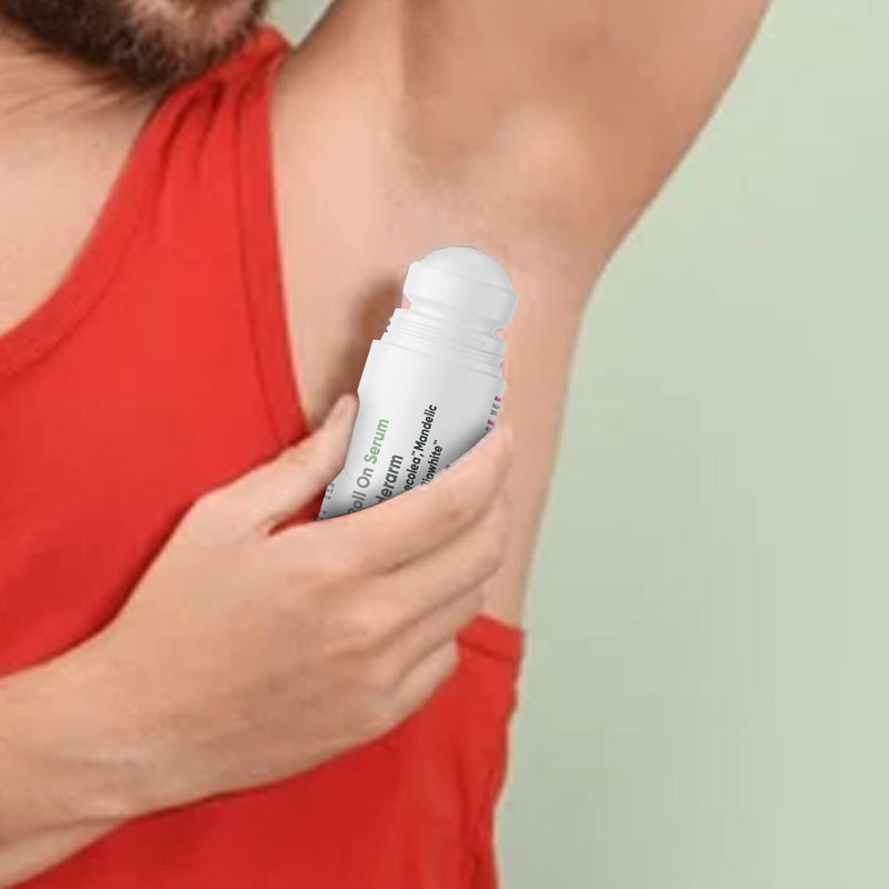 Cos-IQ Brightening Underarm Roll On Serum, With Bioecolea, Mandelic Acid and Bio White Fragrance Free