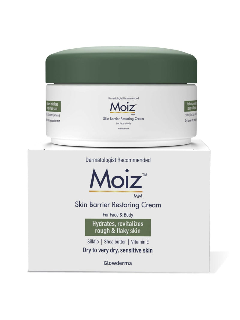 Moiz MM Skin Barrier Restoring Cream For Very Dry & Sensitive Skin, Shea Butter & Vitamin E